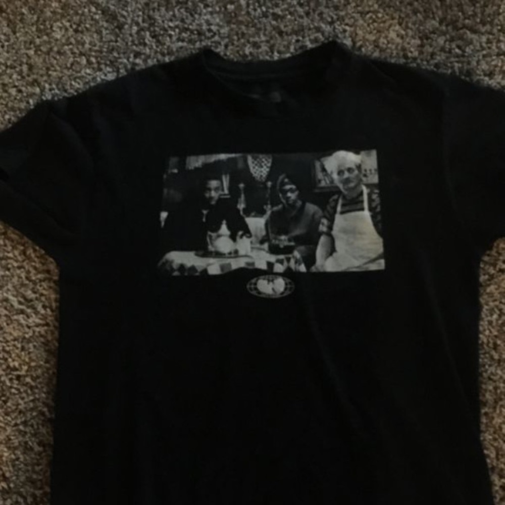 Wutang shirt (black) adidas sweat pants